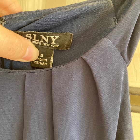 4/$30 Navy Blue Maxi Dress - Picture 6 of 6